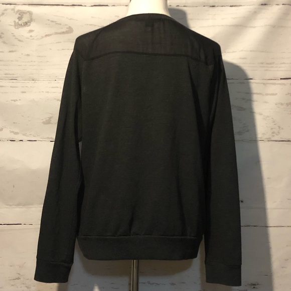 XXI Black Lace Shoulder Top - Picture 4 of 8